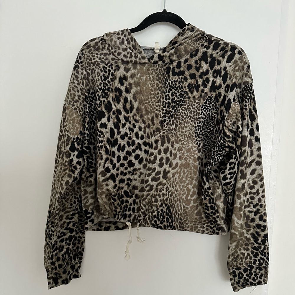 Cheetah hoodie